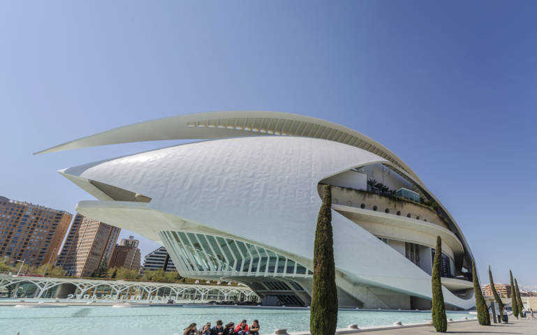 146 - Valencia - Ciutat de Les Arts i Les Ciencies - Palau de Les Arts